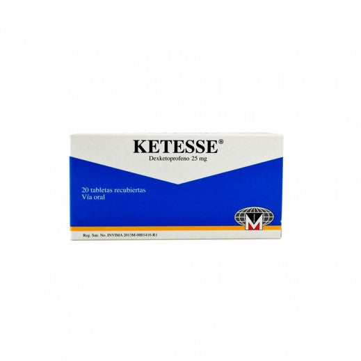 Ketesse 25mg 20 Tab