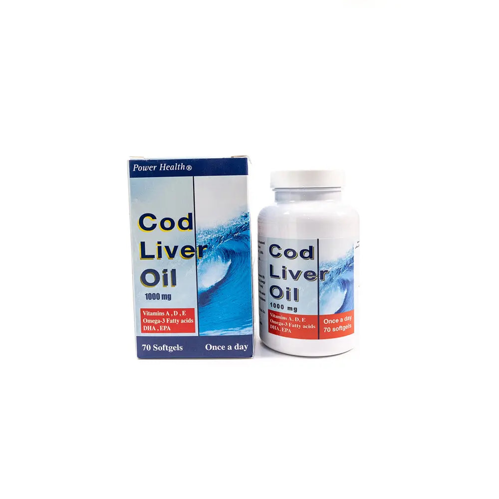 Cod Liver Oil 1000Mg 70Cap