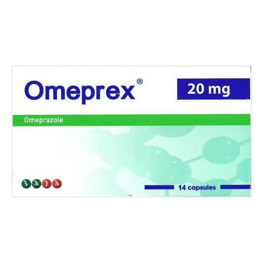 Omeprex 20mg 14caps