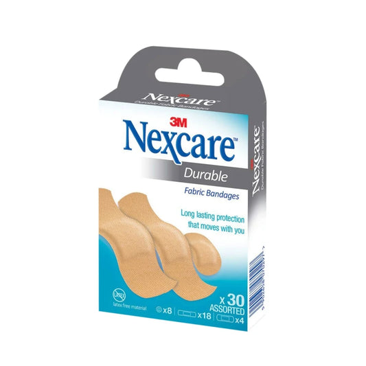 Nexcare Durable Fabric Bandages 30pcs