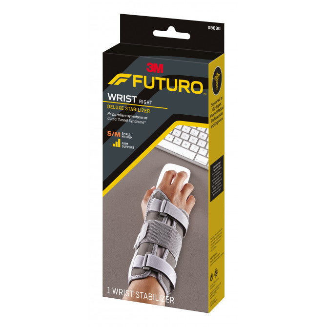 Futuro Wrist Deluxe Stabilizer Right Hand-S/M [09090]