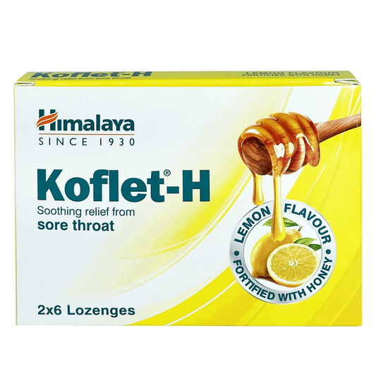 Koflet H Lemon Flavor 12 Lozenges