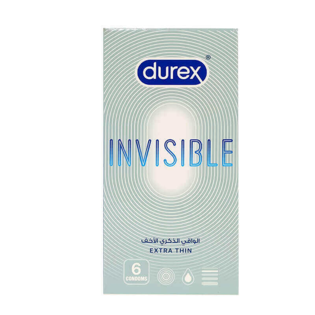 Durex Invisible 6pcs