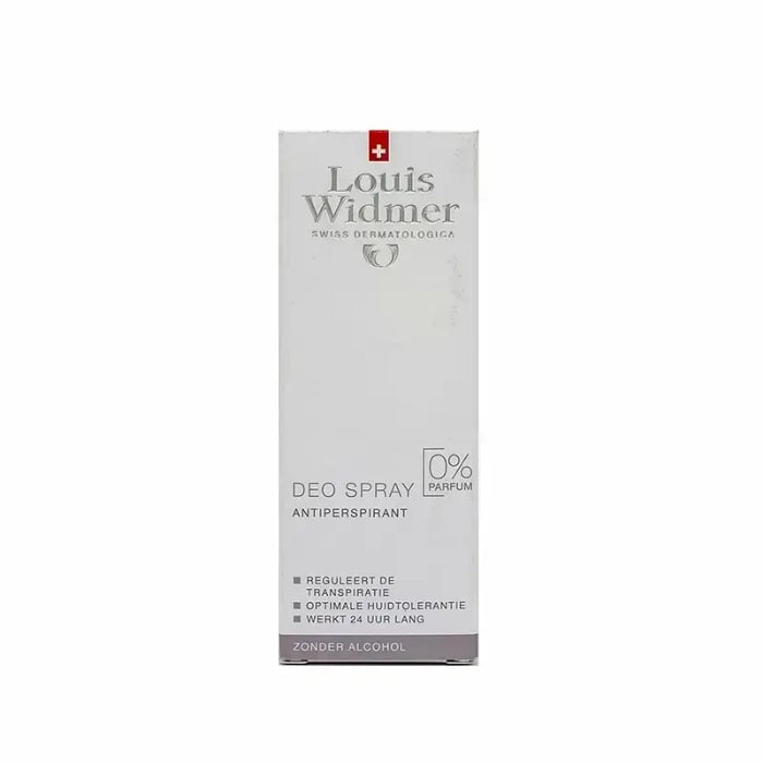 Louis Widmer Deo Spray 0% Perfume 75ml