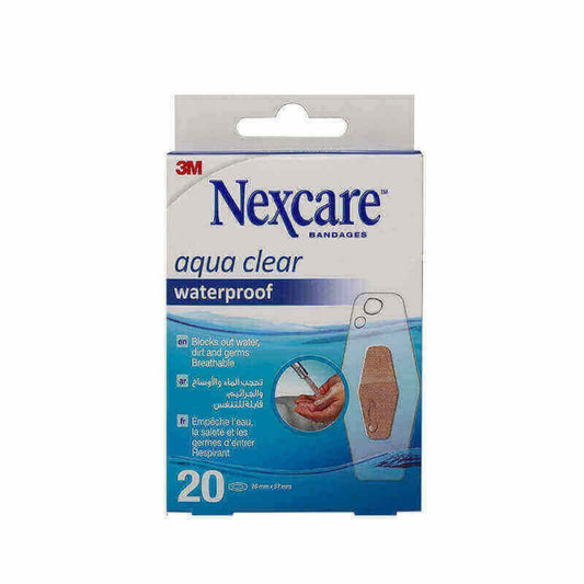 Nexcare Aqua Clear Water Proof 20pcs