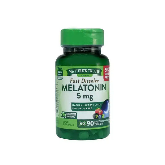 Nature's Truth Fast Dissolve Melatonin 5mg 90tabs