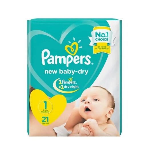 Pampers No.1 (2-5kgs) 21 pcs