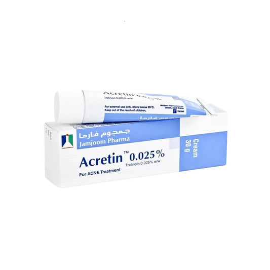 Acretin 0.025% Cream 30gm