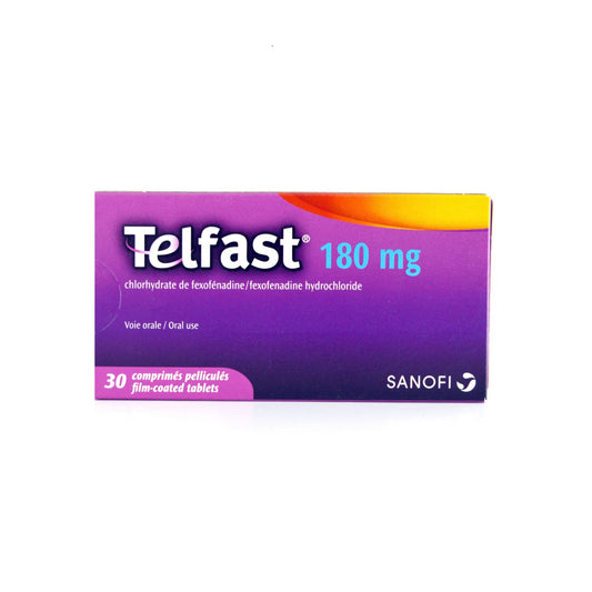 Telfast 180mg 30 Tab