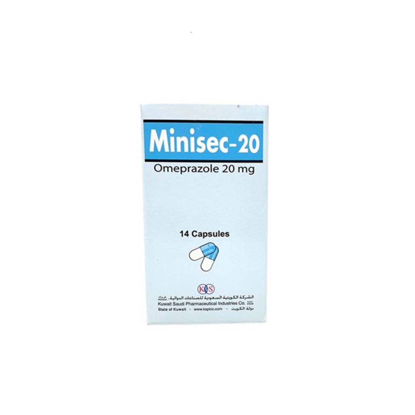 Minisec 20mg 14 Cap