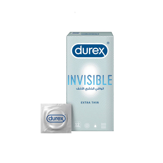 Durex Invisible Condoms 12 pcs