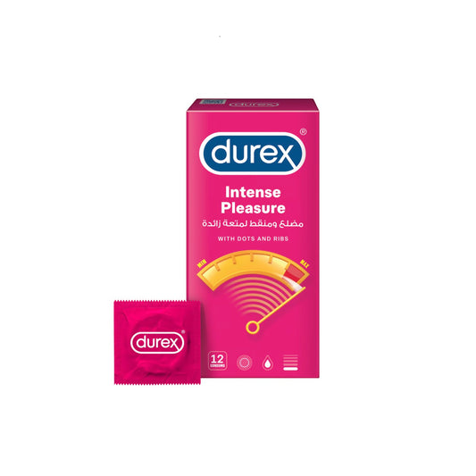 Durex Intense Pleasure Condoms 12 pcs