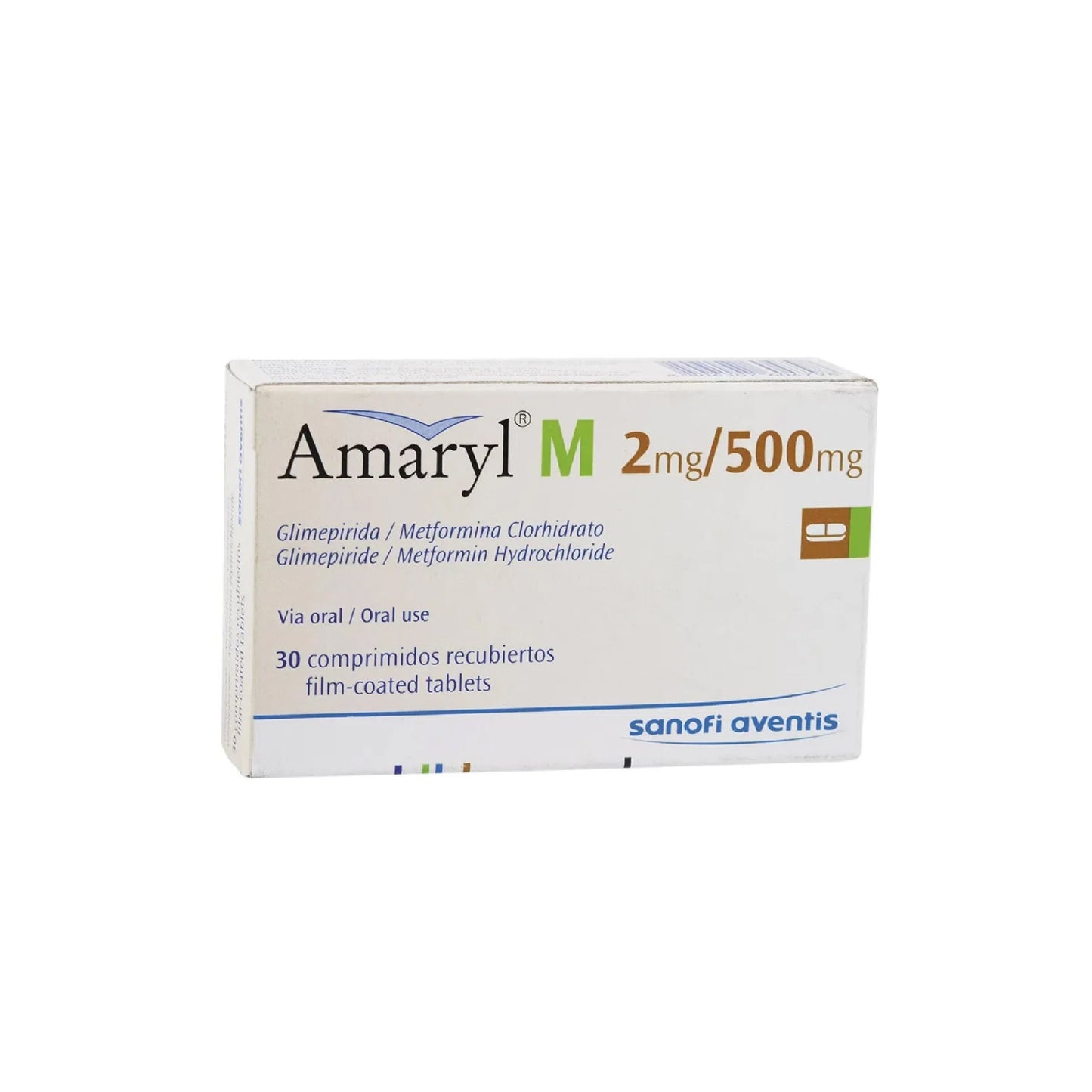 Amaryl M 2mg/500mg 30 Tab