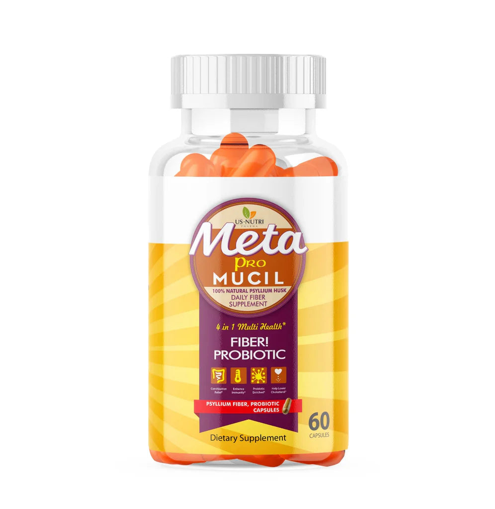 Meta Pro Mucil Probiotica 60caps