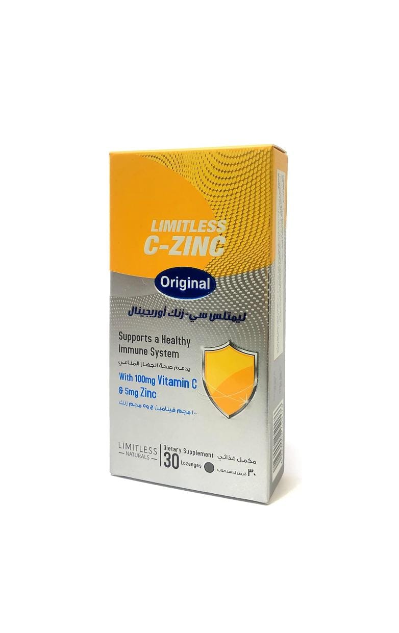 Limitless C-Zinc Original 30 Lozenges