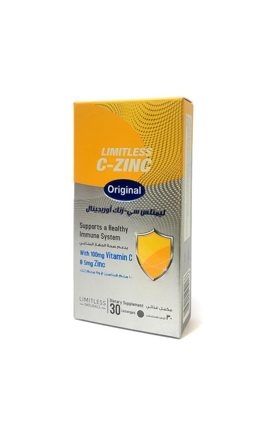 Limitless C-Zinc Original 30 Lozenges