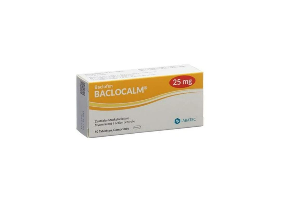 Baclocalm 25mg 50Tab