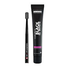 Curaprox Black Is White Toothpaste - 90ml With Ultra Soft Brush