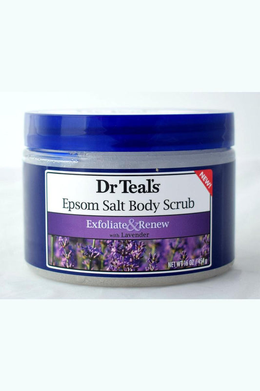 Dr. Teal's Body Scrub Lavender 454Gm