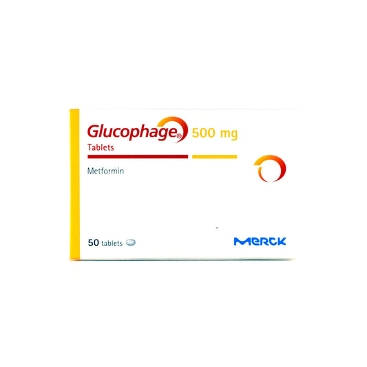 Glucophage 500mg 50 Tab