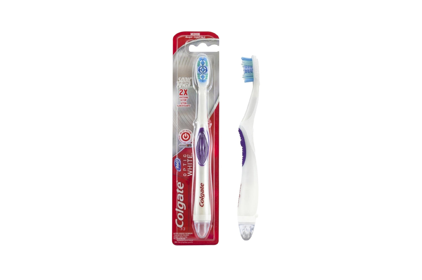 Colgate Optic White Power Soft Toothbrush