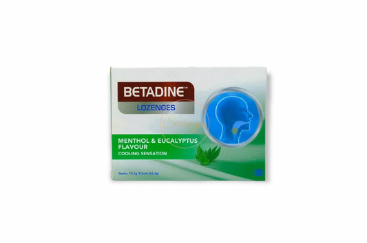 Betadine Lozenges Menthol & Eucalyptus 24Loz