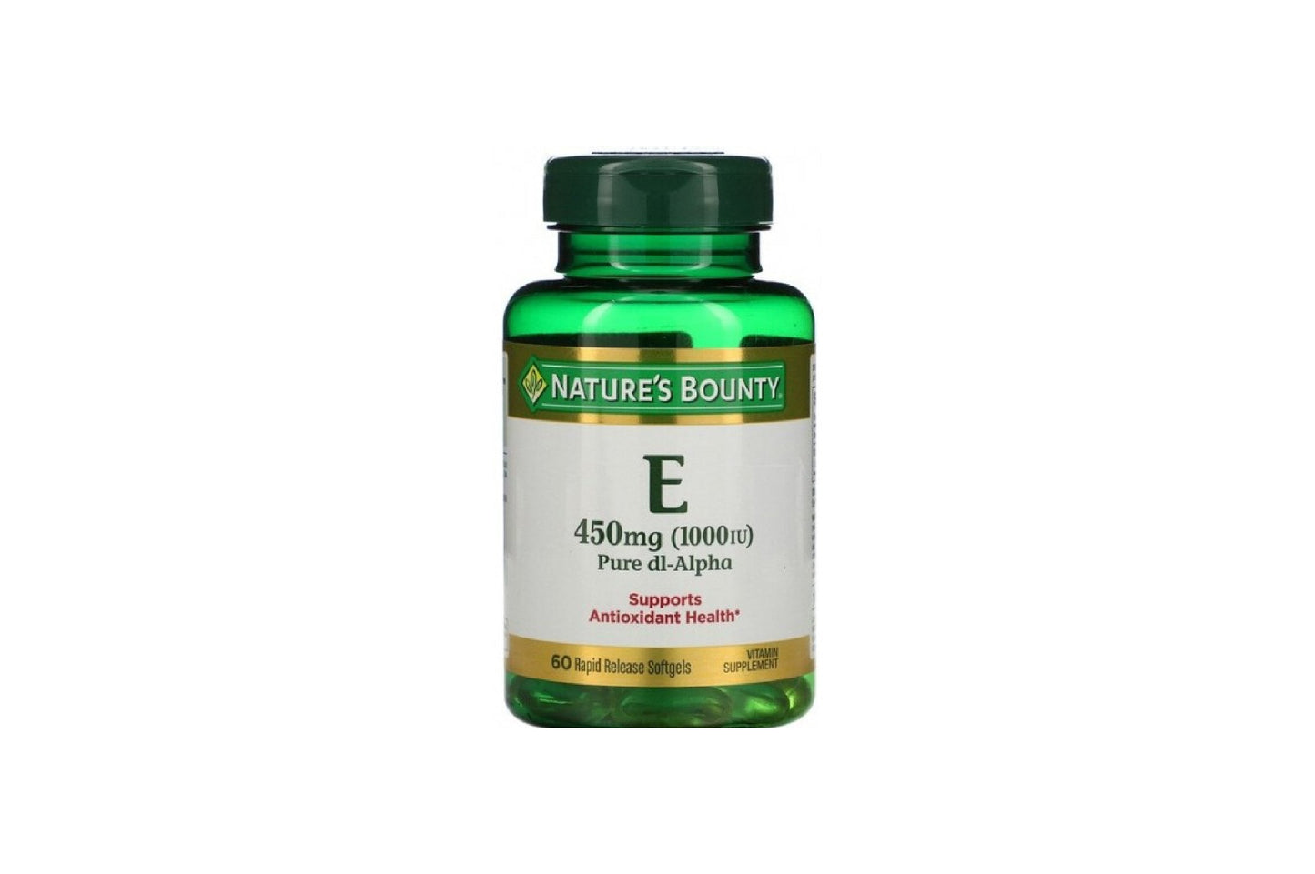 Nature's Bounty E 450mg (1000 IU) 60Cap