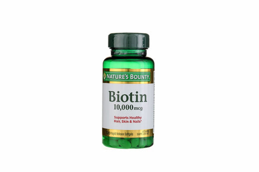 Nature's Bounty Biotin 10,000mcg 120Softgels