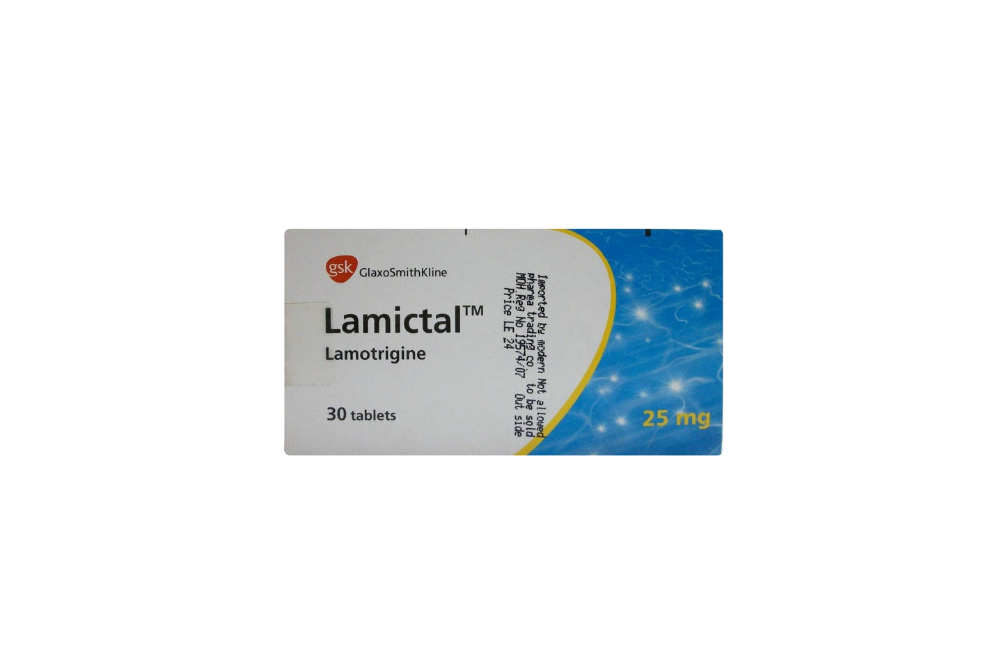 Lamictal 25mg 30 Tab