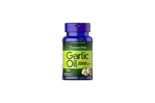 Puritan's Pride Garlic Oil 1000mg 100 Softgels