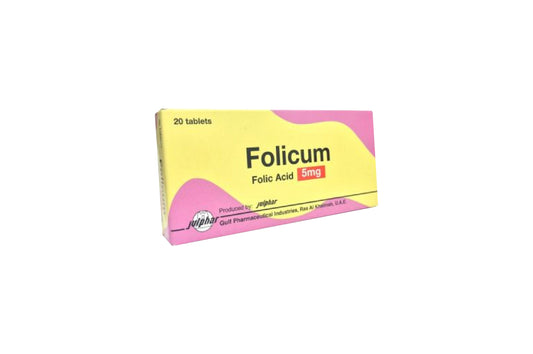 Folicum 5mg 20 Tab