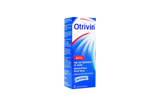 Otrivin 0.1% Menthol Adult Spray