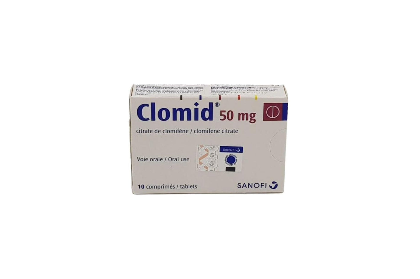 Clomid 50mg 10 Tab