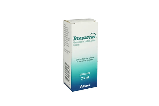 Travatan Eye Drops 0.004% 2.5ml