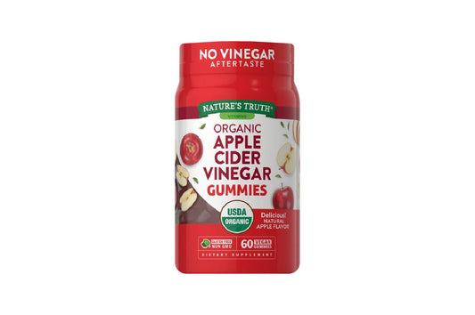 Nature's Truth Organic Apple Cider Vinegar Gummies 60pcs