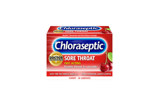 Chloraseptic Cherry 18 lozenges