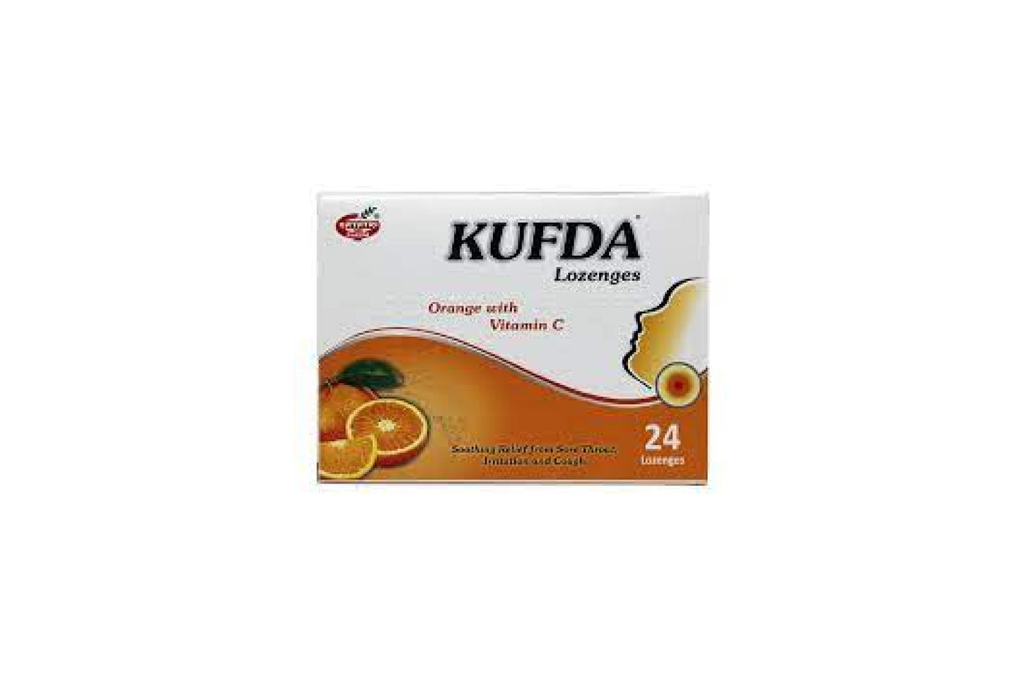 Kufda Orange & Vitamin C Lozenges 24Loz