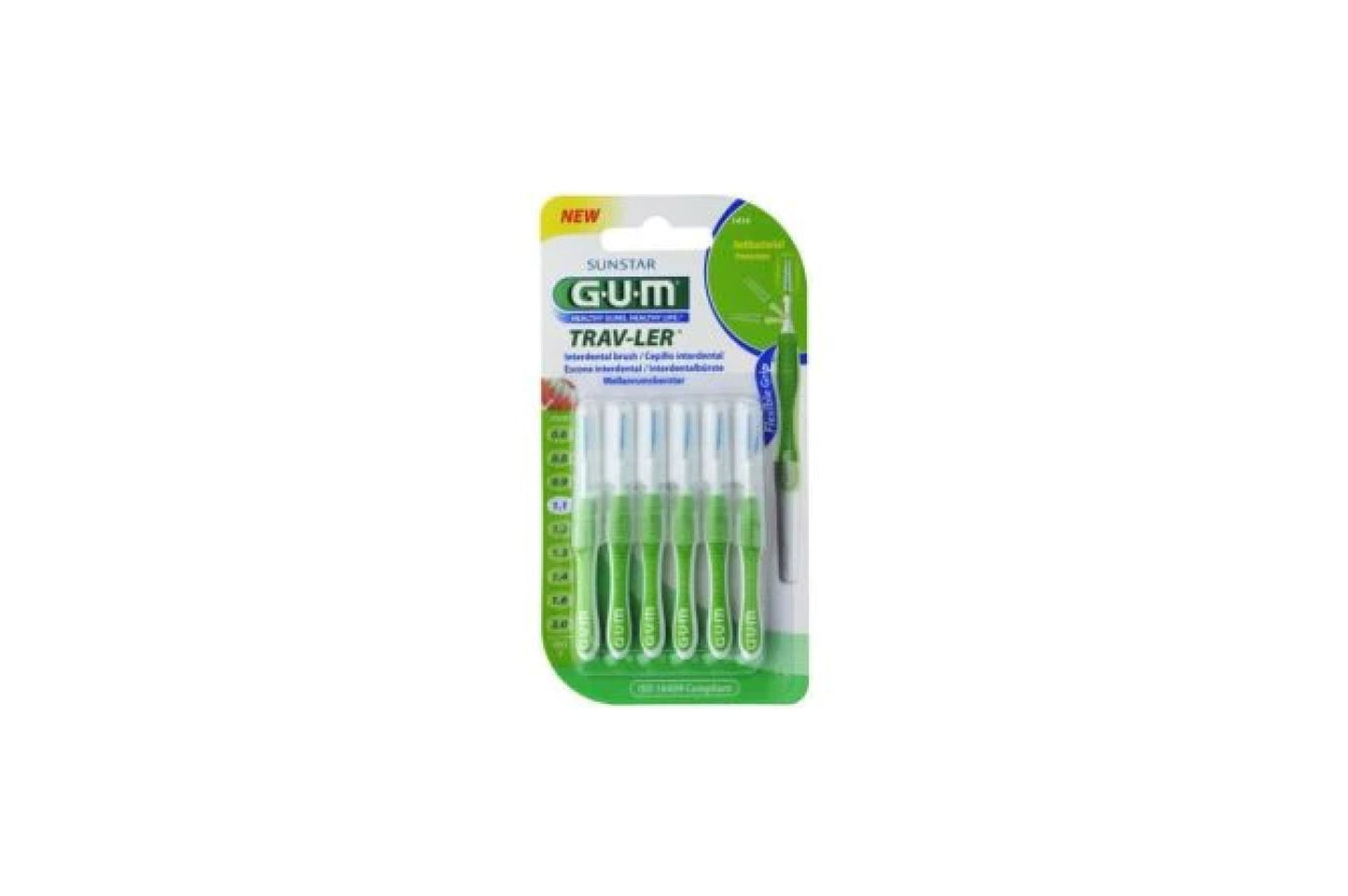 Gum Trav-ler Interdental Brush 1.1 mm 1414