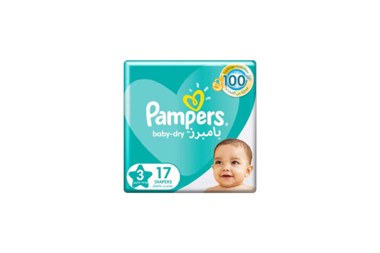 Pampers No.3 (6-10kgs) 17 pcs