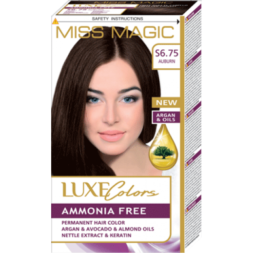 Miss Magic Luxe Color S 6.75-Auburn Hair Color