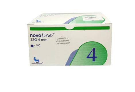 Novofine 32G Injection needles 4mm-100pcs