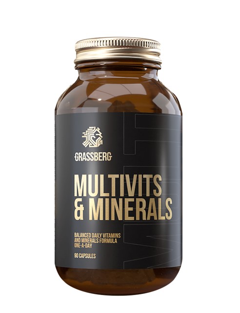 Grassberg Multivitamins & Minerals 60cap