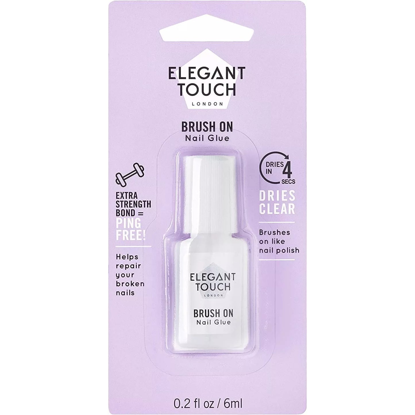 Elegant Touch Brush On Nail Glue