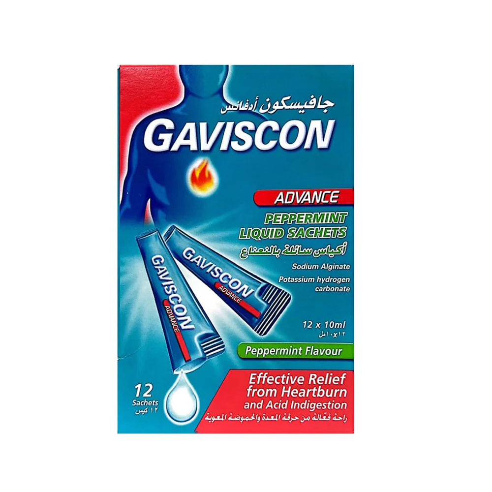 Gaviscon Advance Peppermint 12Sachets