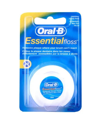 Oral-B Essential Floss Unwaxed 50m