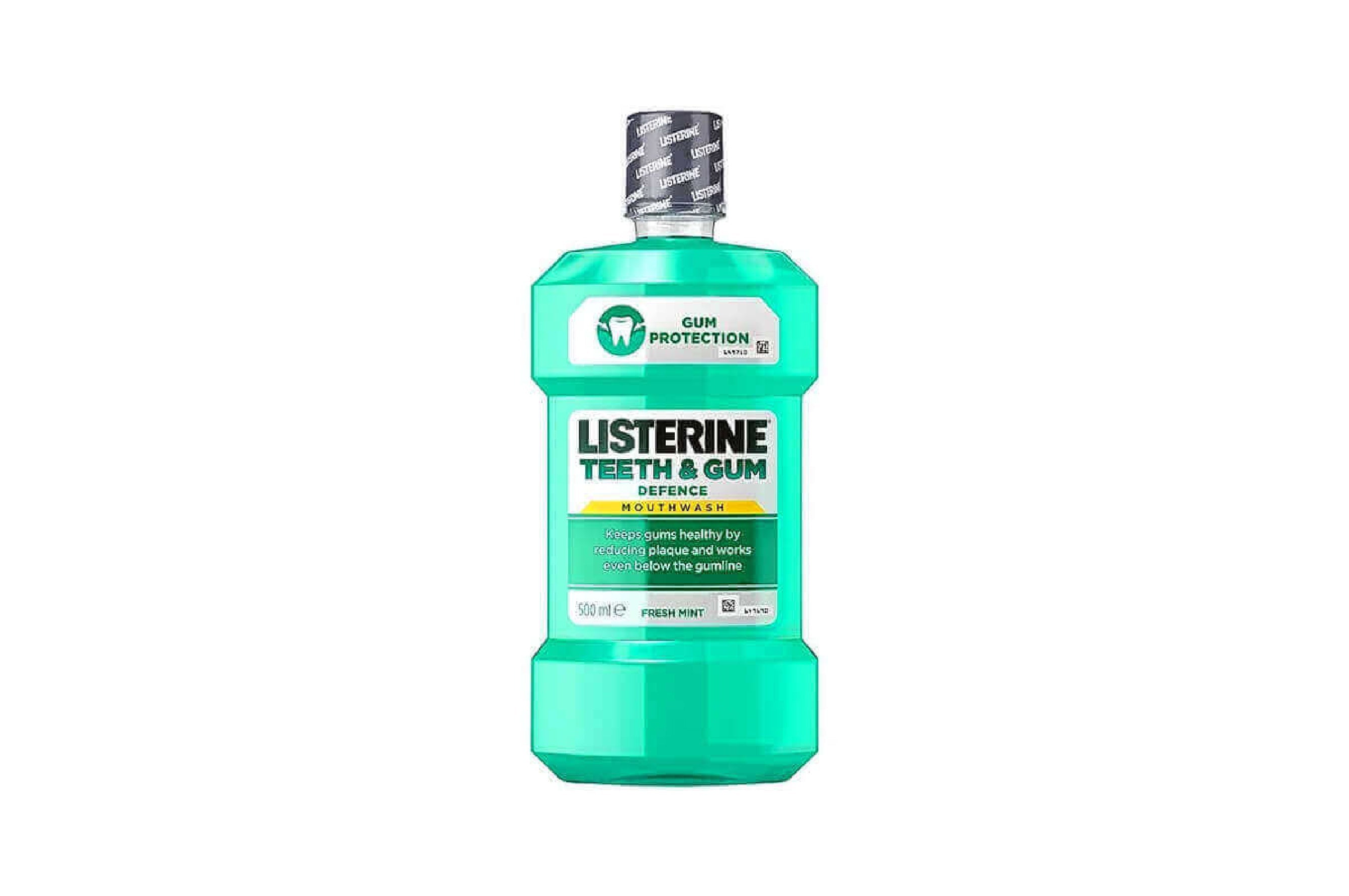 Listerine Teeth & Gum Mouthwash 500ml