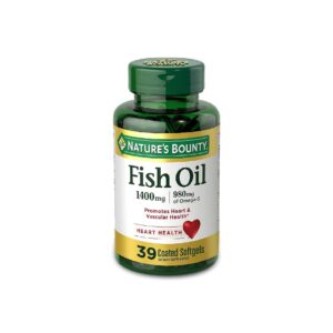 Nature's Bounty Fish Oil Odor Less 1400mg 39 Softgels