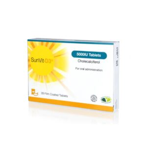 Sunvit-D3 5000IU 28Tab