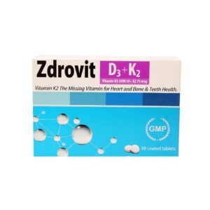 Zdrovit D3 2000 IU+ K2 75mcg 60 Tab