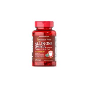 Puritan's Pride All in One Omega 60 Softgels